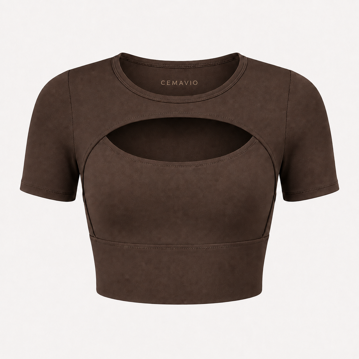 Damen Fitness Top im Layer-Look