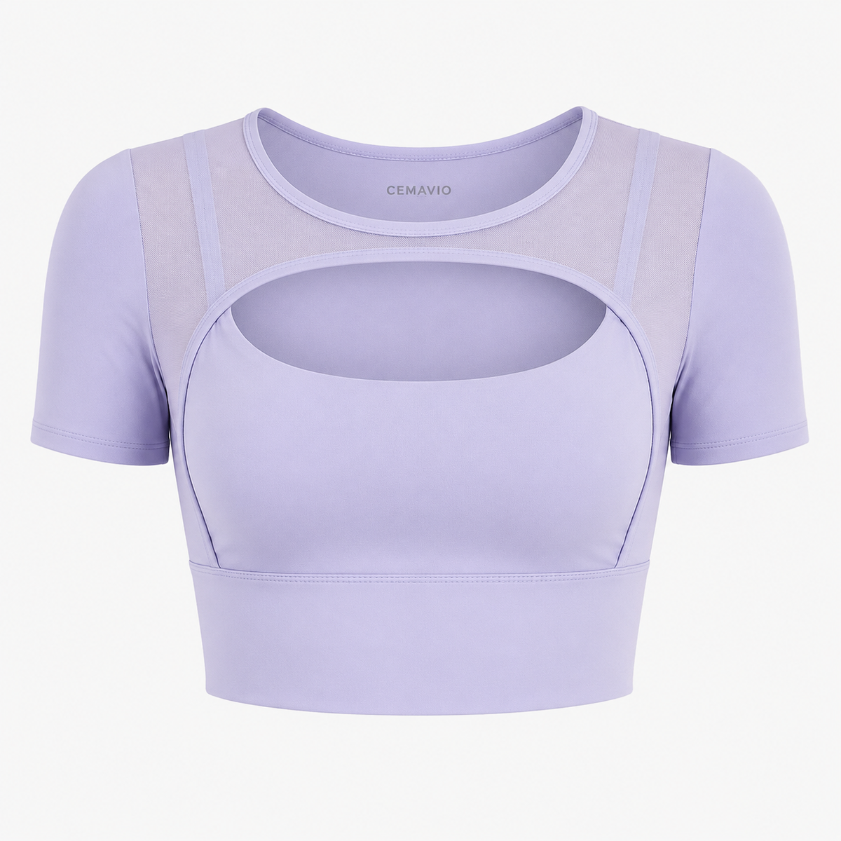 Damen Fitness Top im Layer-Look