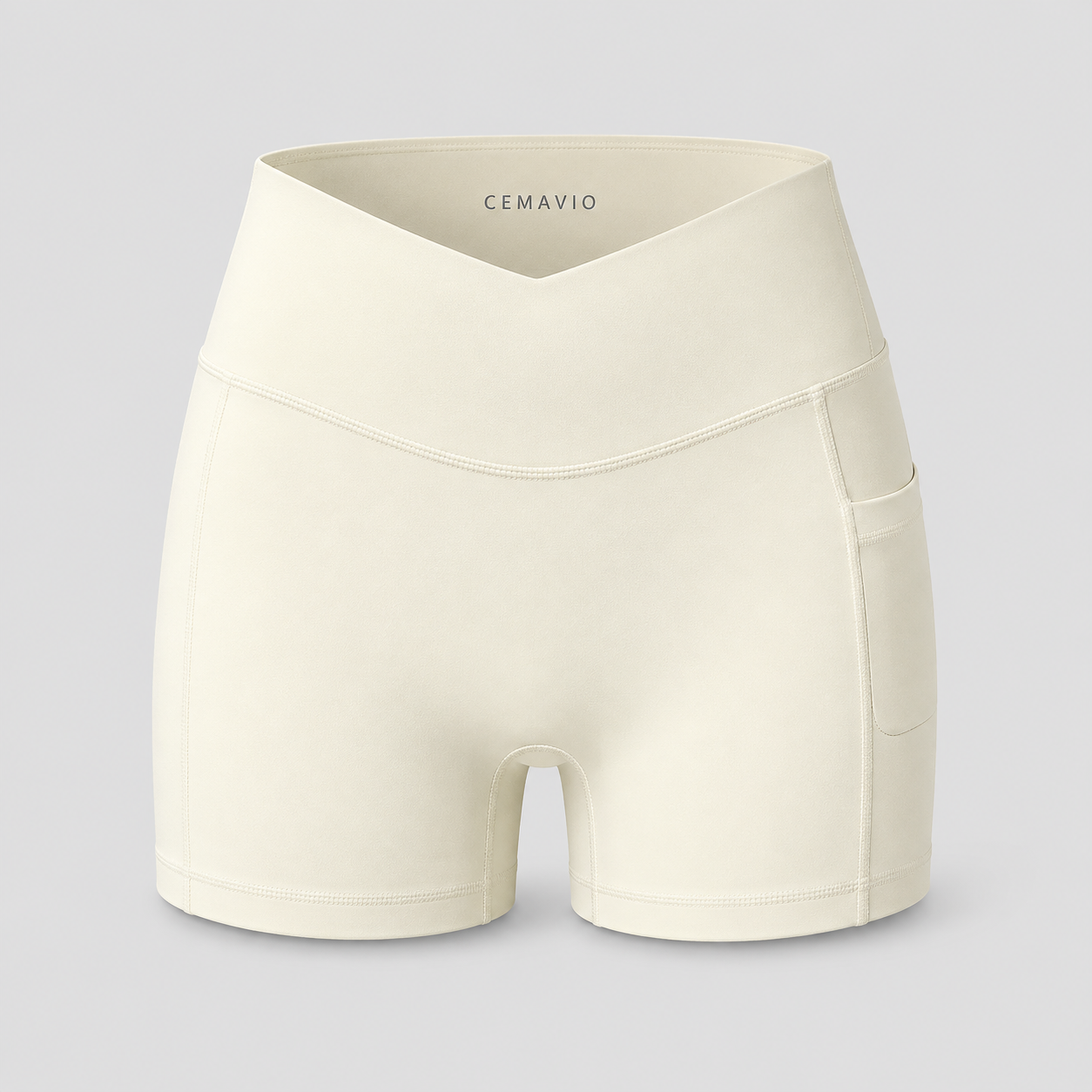 Cemavio Fit Shorts mit Handytasche