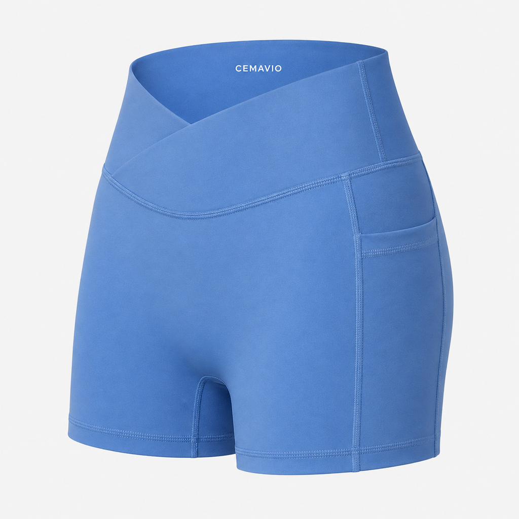 Cemavio Fit Shorts mit Handytasche