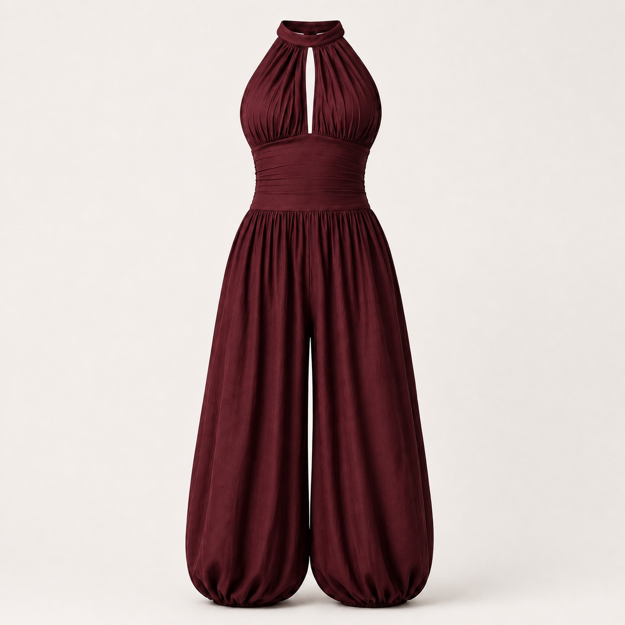 Boho Luxe Jumpsuit – Rückenfrei & Luftig